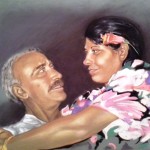 "Coppia" Pastello su cartone 50x70