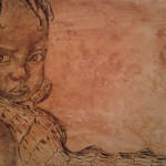 "Fusaggine su Legno" 35x50"