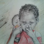 "Fusaggine" su cartoncino 40x50"