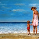 "Mare" olio su tela 50x40