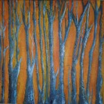 "Senza Titolo" dittico Olio su Tela 40x50 x 2