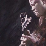 "Tony alla chitarrra" Olio su Tela 50x70