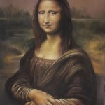 Copia della Monnalisa pastello su tela 50x70