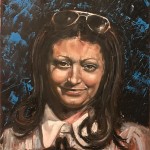"Ritratto di Donna” olio su tela 30x40