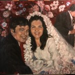 “Felicità “ olio su tela 50x70 anno 2020