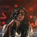 “Giorgia” olio su tela 60x60 anno 2020
