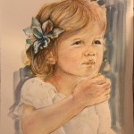 “Matilde” acquarello su cartone 30x40 anno 2020