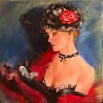 “Neglyge” olio su tela 50x50 anno 2020
