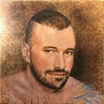 “Davide” olio su tela 50x50 - 2020