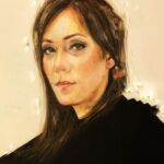 “Eriselda” acquarello su cartone 30x40 - 2022